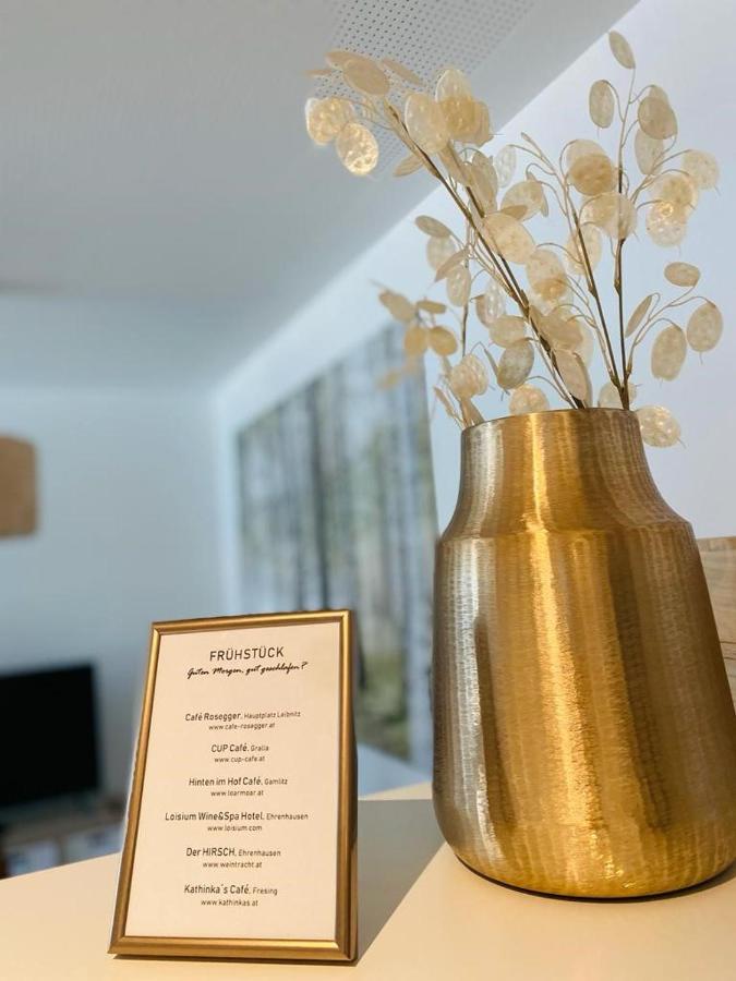 Vinestia Cityloft Storchenblick, Non-Serviced Appartement 莱布尼茨 外观 照片